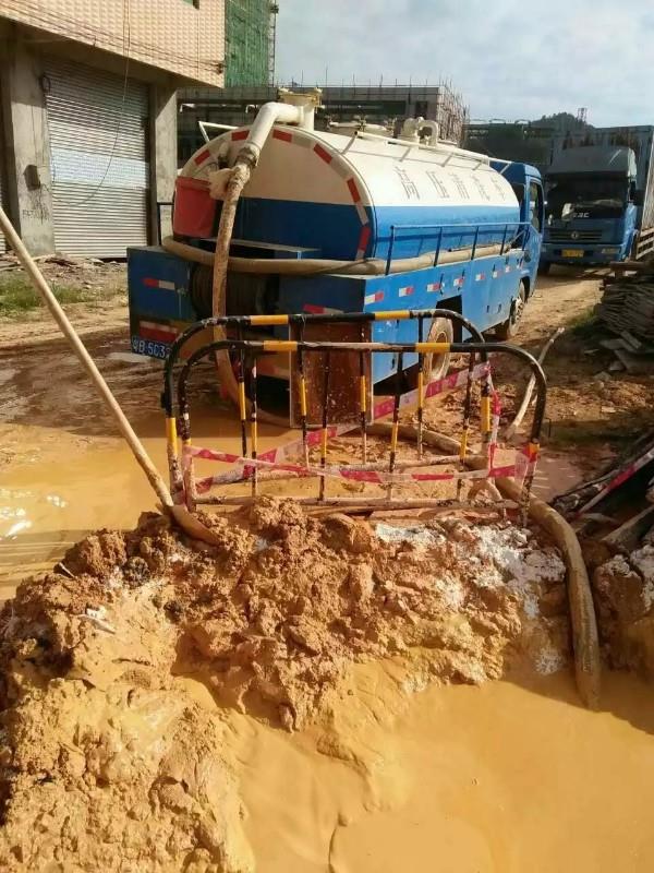 长丰镇工地淤泥清淤