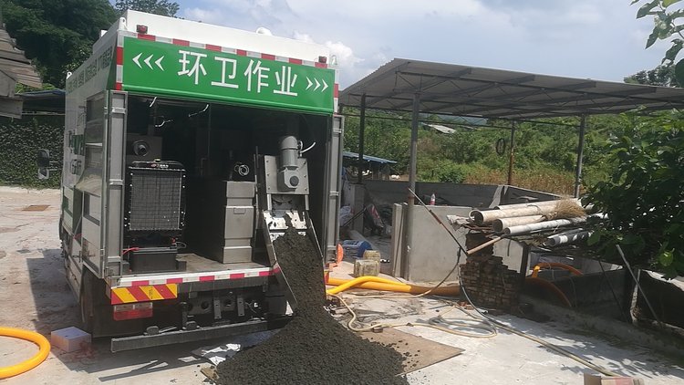 长丰镇污泥干湿分离技术