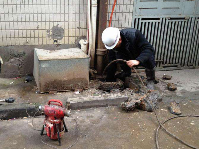 长丰镇疏通下水道-洗菜池疏通