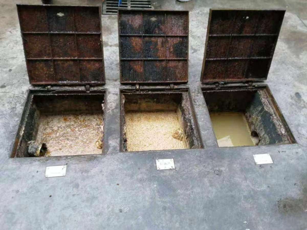 长丰镇清理隔油池-污水池清掏